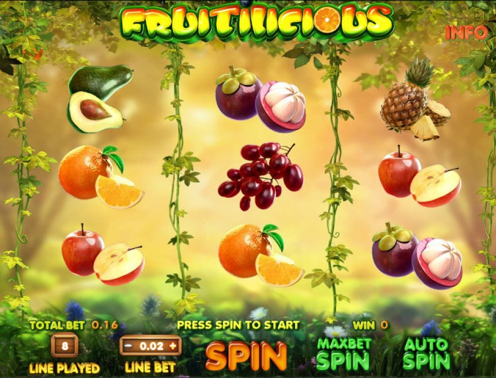 Fruitilicious Fruitilicious Spielautomat