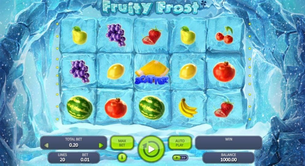Fruity Frost Fruity Frost online Casino Spiel