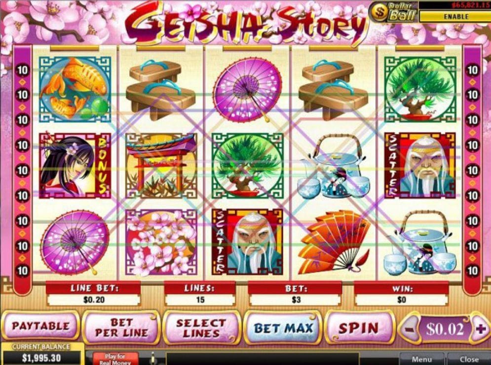 Geisha Story Geisha Story online Spielautomat
