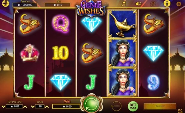 Genie Wishes Slotmaschine kostenlos