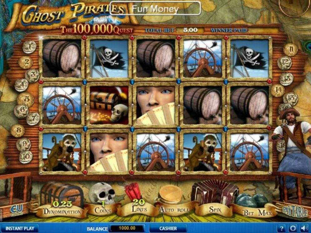 Ghost Pirates Videoslot