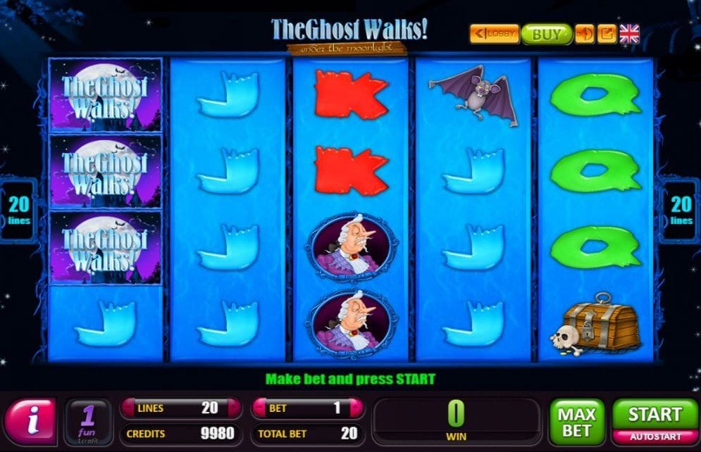 Ghost Walks Casinospiel