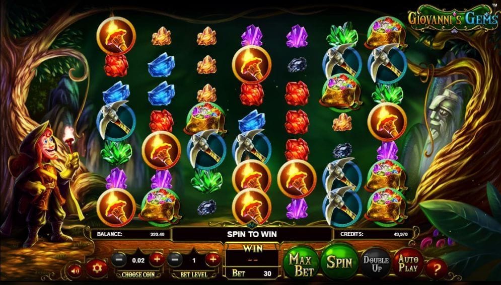 Giovanni's Gems online Spielautomat
