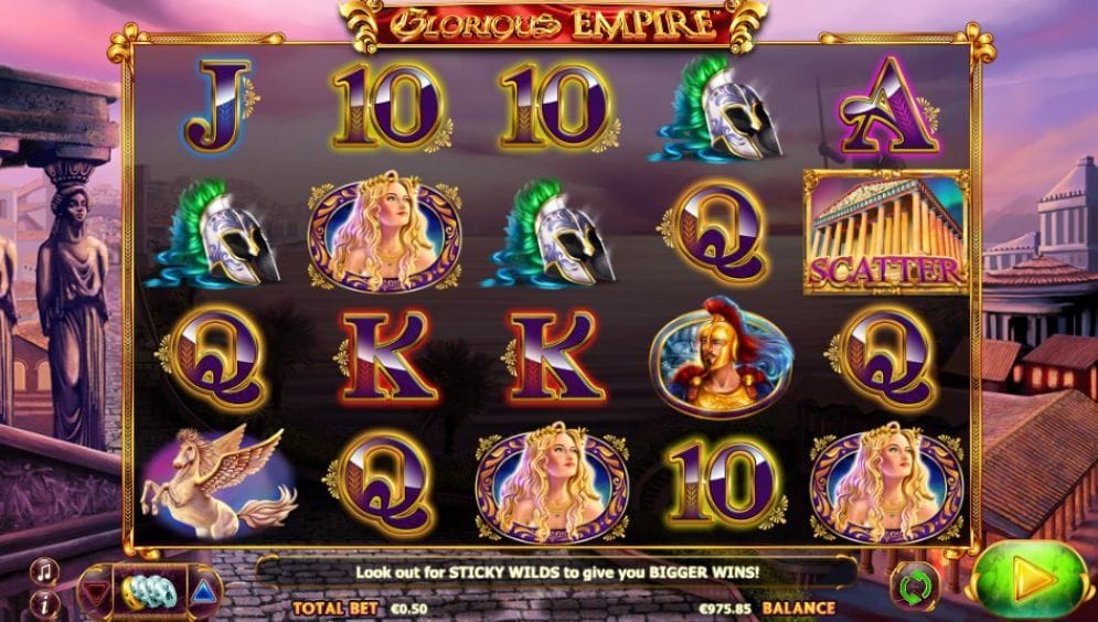 Glorious Empire online Videoslot