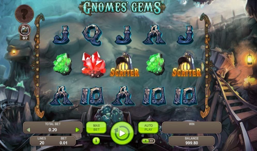 Gnomes› Gems online Spielautomat