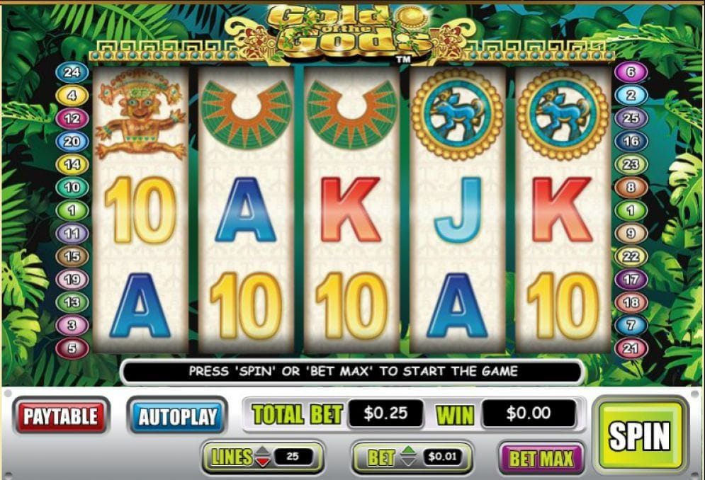 Gold of the Gods Spielautomat