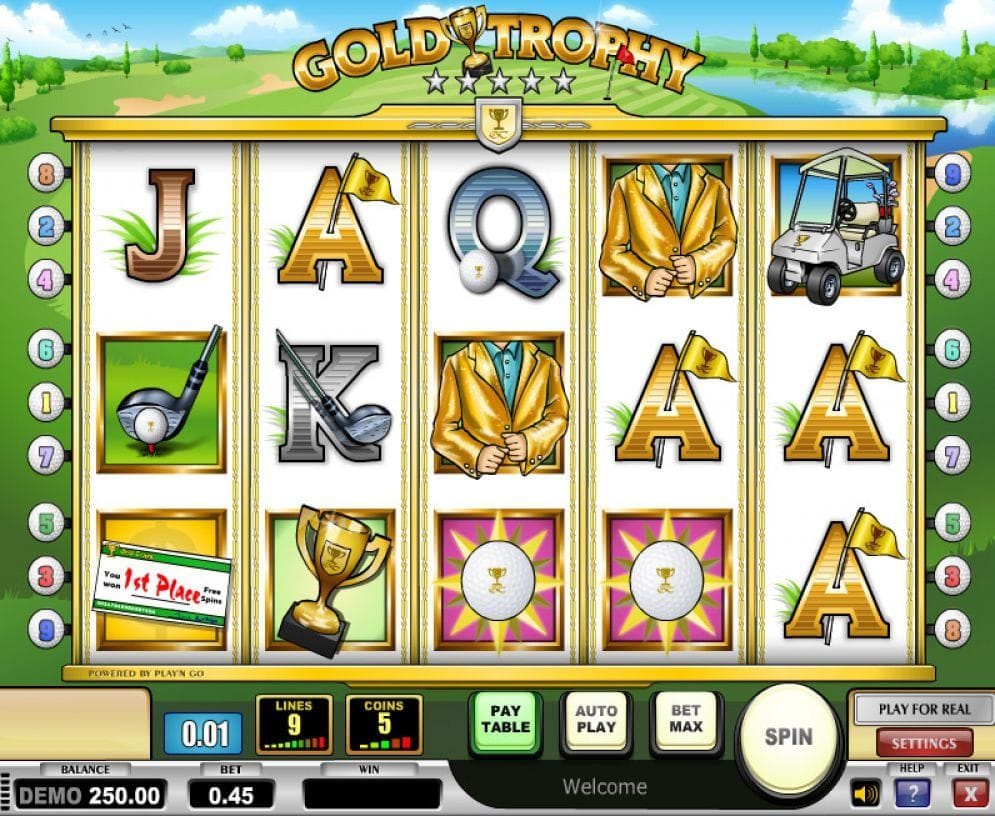 Gold Trophy online Automatenspiel