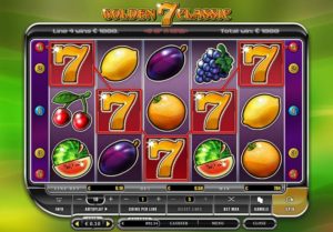 Golden 7 Classic Video Slot online spielen