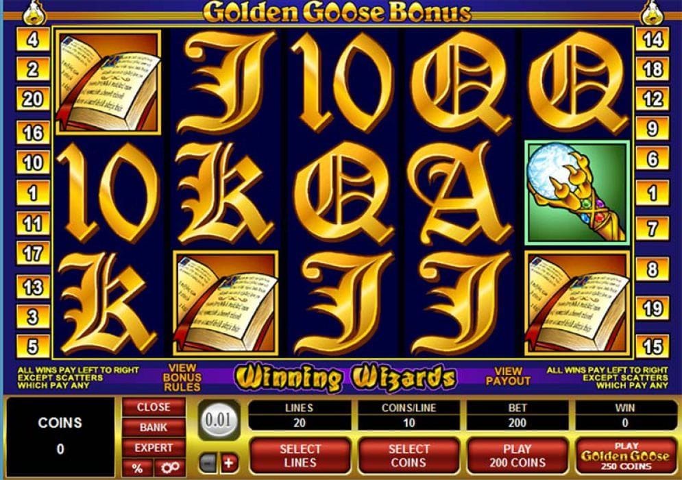 Golden Goose - Winning Wizards Golden Goose – Winning Wizards Casino Spiel