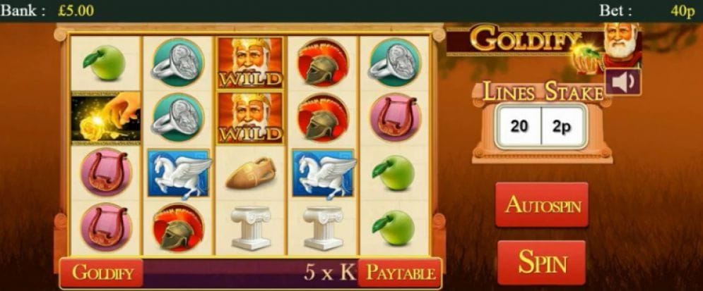 Goldify Geldspielautomat