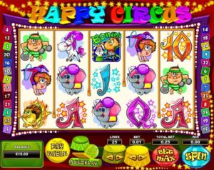 Happy Circus Video Slot freispiel