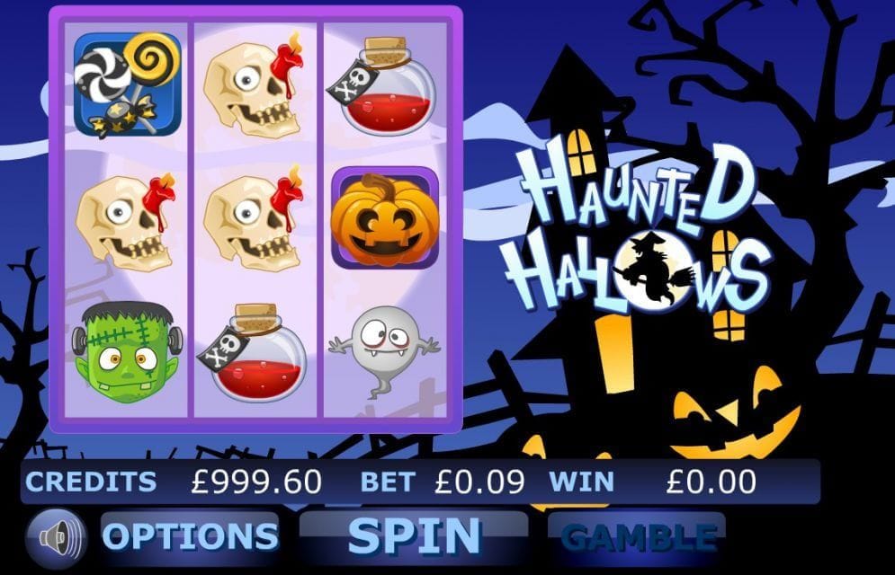 Haunted Hallows Haunted Hallows online Videoslot