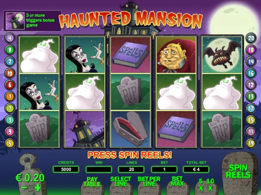 Haunted Mansion Haunted Mansion online Casinospiel