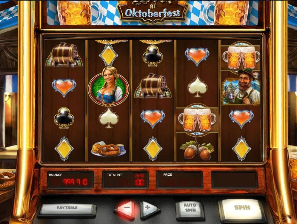 Heidi at the Oktoberfest Videoslot