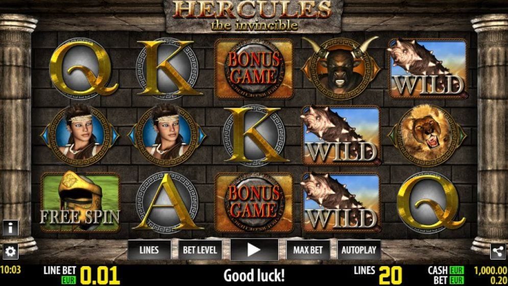 Hercules Casinospiel