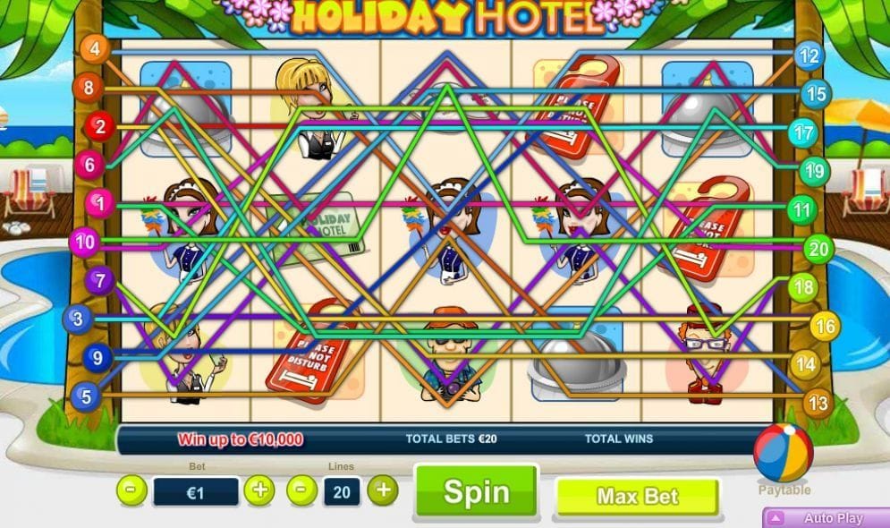Holiday Hotel Holiday Hotel Geldspielautomat