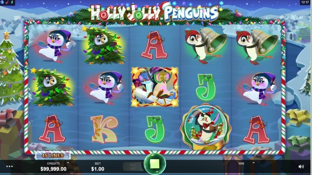 Holly Jolly Penguins Holly Jolly Penguins Casinospiel