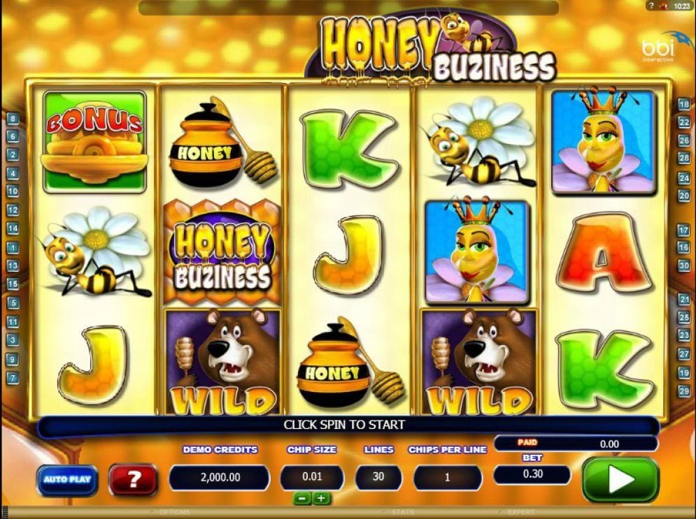 Honey Buziness Honey Buziness online Geldspielautomat