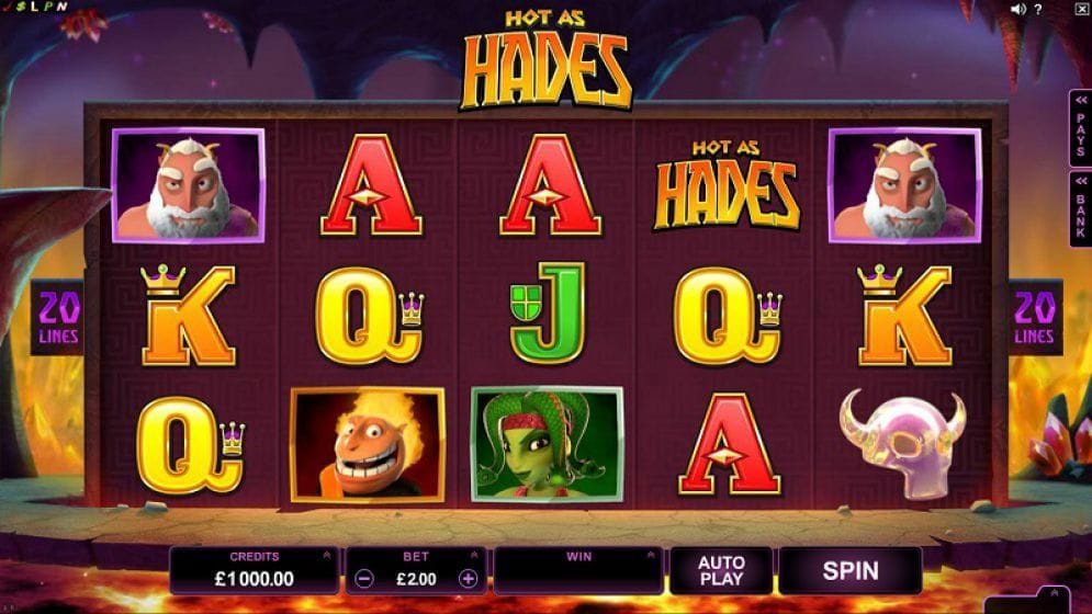Hot as Hades Automatenspiel