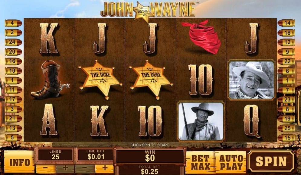 John Wayne John Wayne Automatenspiel