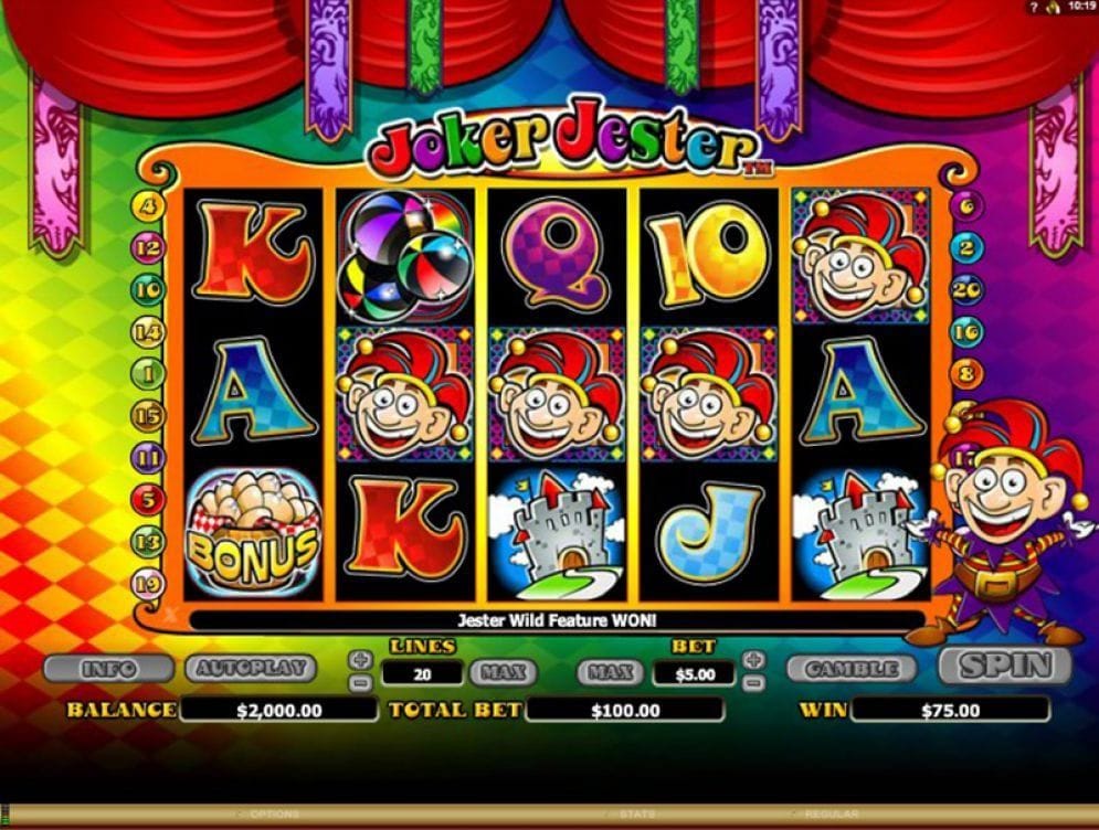 Joker Jester Joker Jester Video Slot