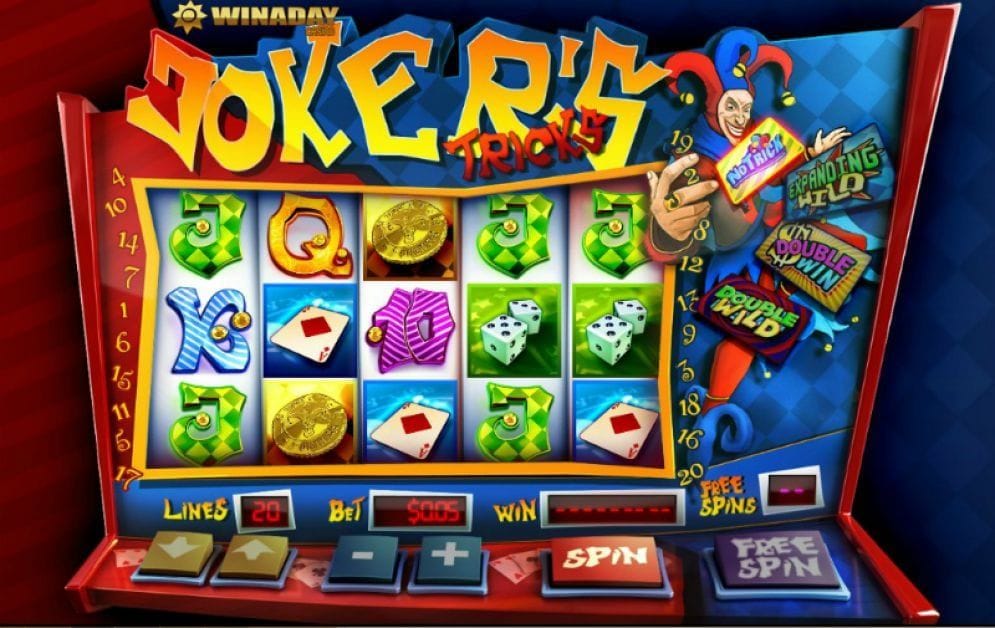 Joker's Tricks online Video Slot