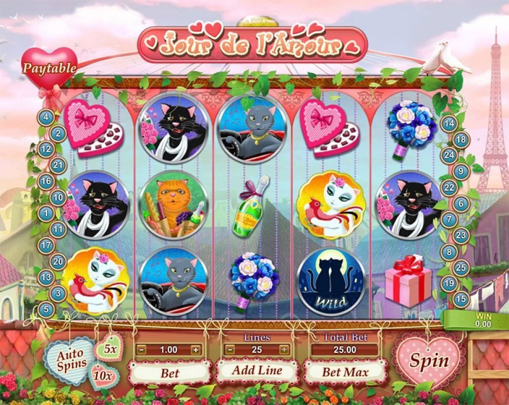 Jour de l'Amour Jour de l'Amour online Spielautomat