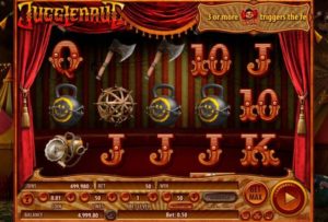 Jugglenaut Spielautomat ohne Anmeldung