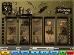 Jules Verne Video Slot online spielen