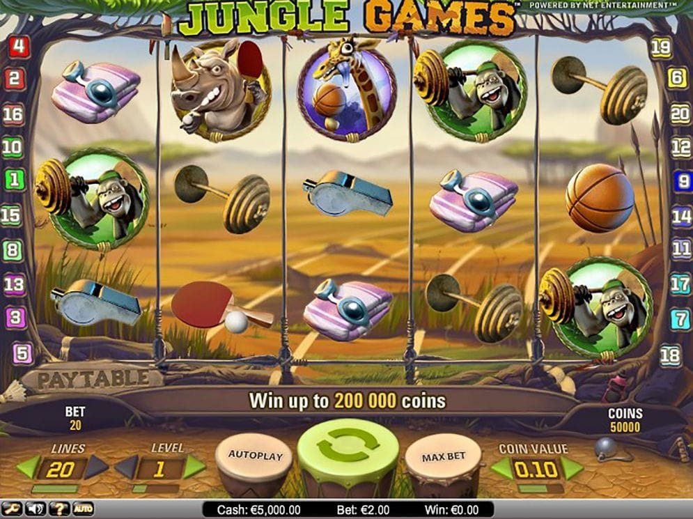 Jungle Games Jungle Games online Geldspielautomat