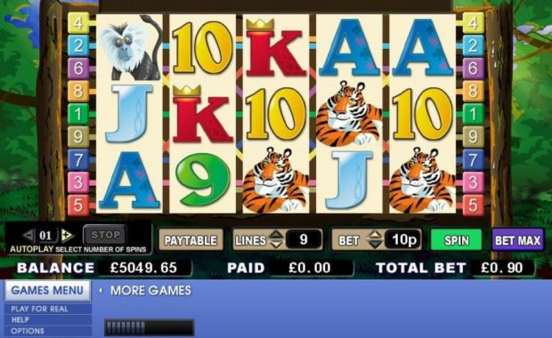 Jungle King Spielautomat kostenlos spielen