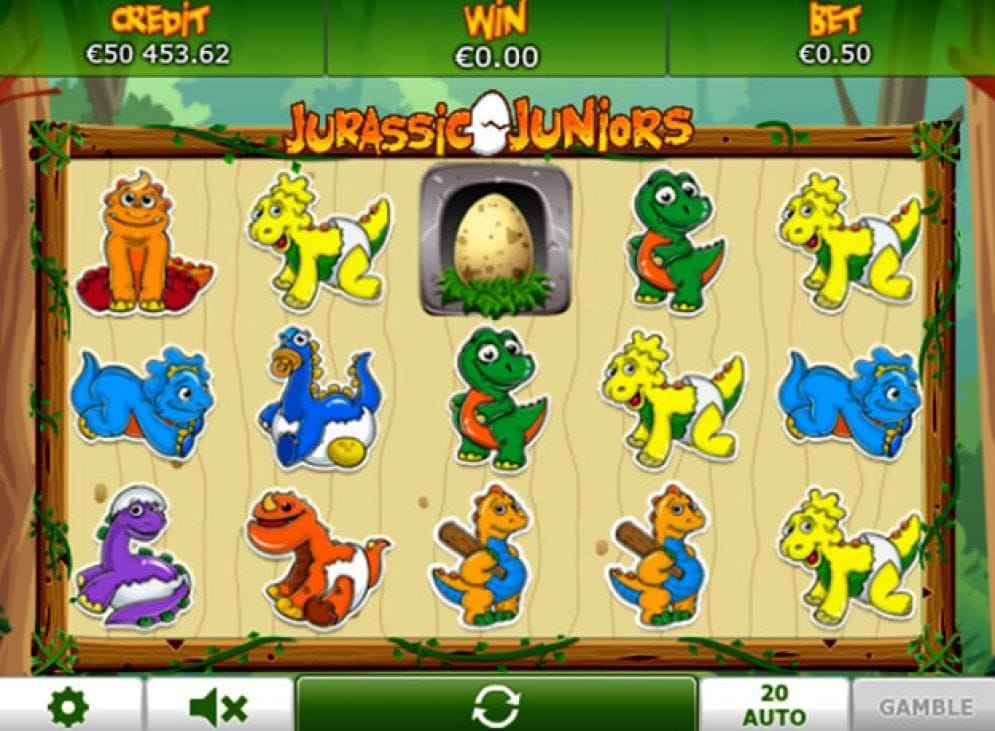 Jurassic Juniors Videoslot