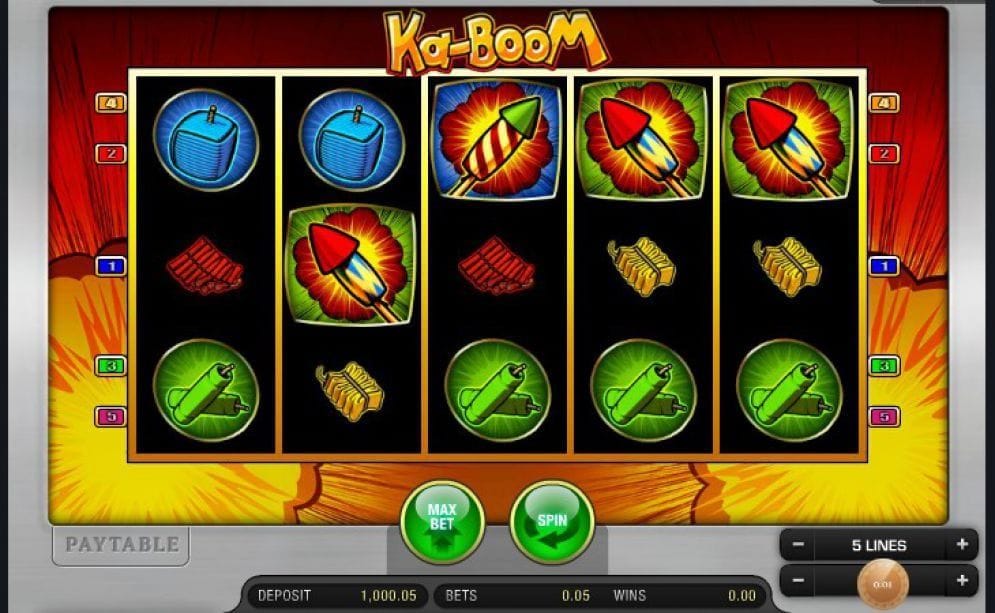 Ka-Boom Ka-Boom Casino Spiel