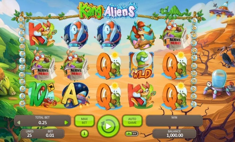 KangAliens Spielautomat