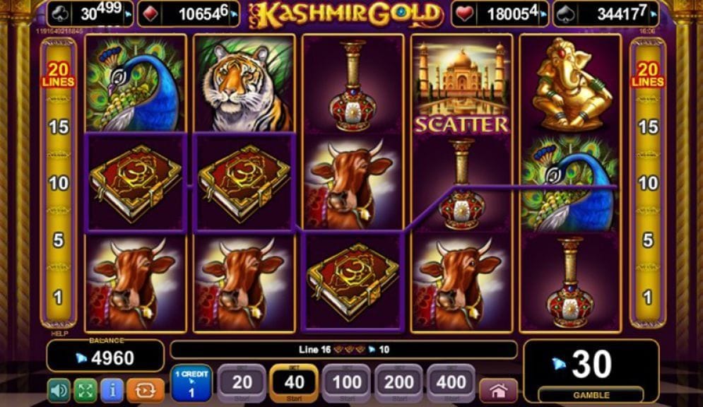 Kashmir Gold Kashmir Gold Geldspielautomat