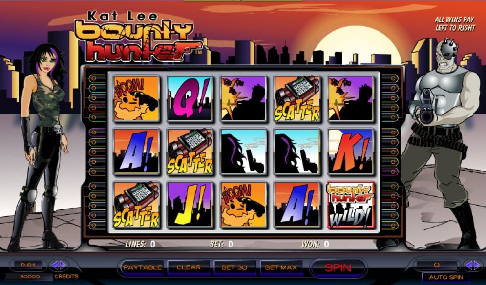 Kat Lee: Bounty Hunter Kat Lee: Bounty Hunter Casino Spiel