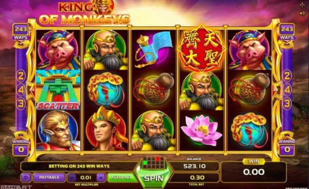 King Of Monkeys Spielautomat ohne Anmeldung