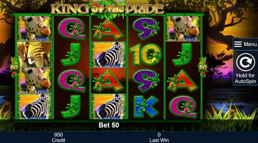 King of the Pride online Video Slot