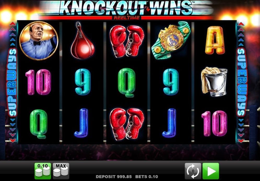 Knockout Wins online Video Slot