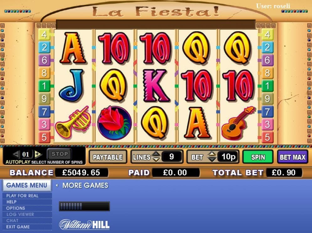 La Fiesta Casino Spiel