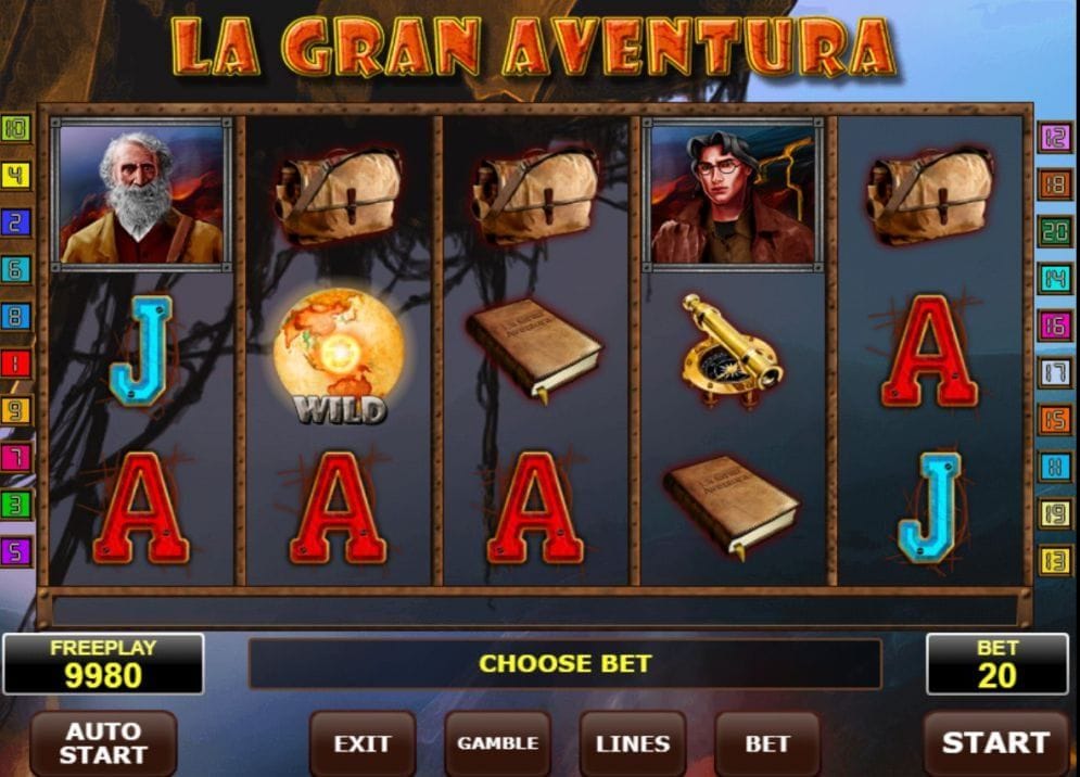 La Gran Aventura Slotmaschine
