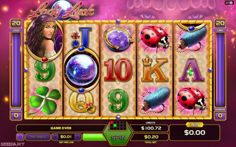 Lady Luck Slotmaschine