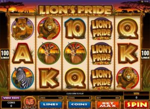Lions Pride Video Slot kostenlos