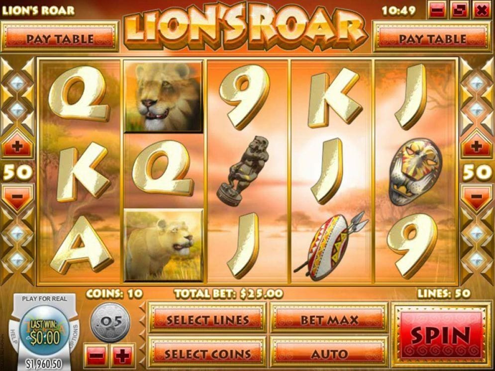Lion's Roar Casino Spiel
