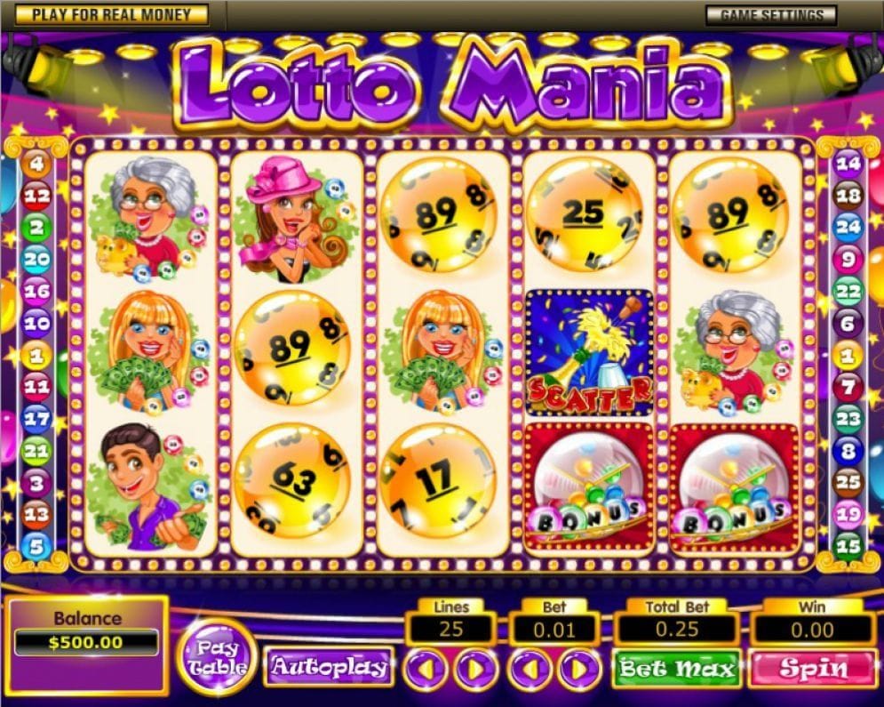 Lotto Mania Lotto Mania Geldspielautomat
