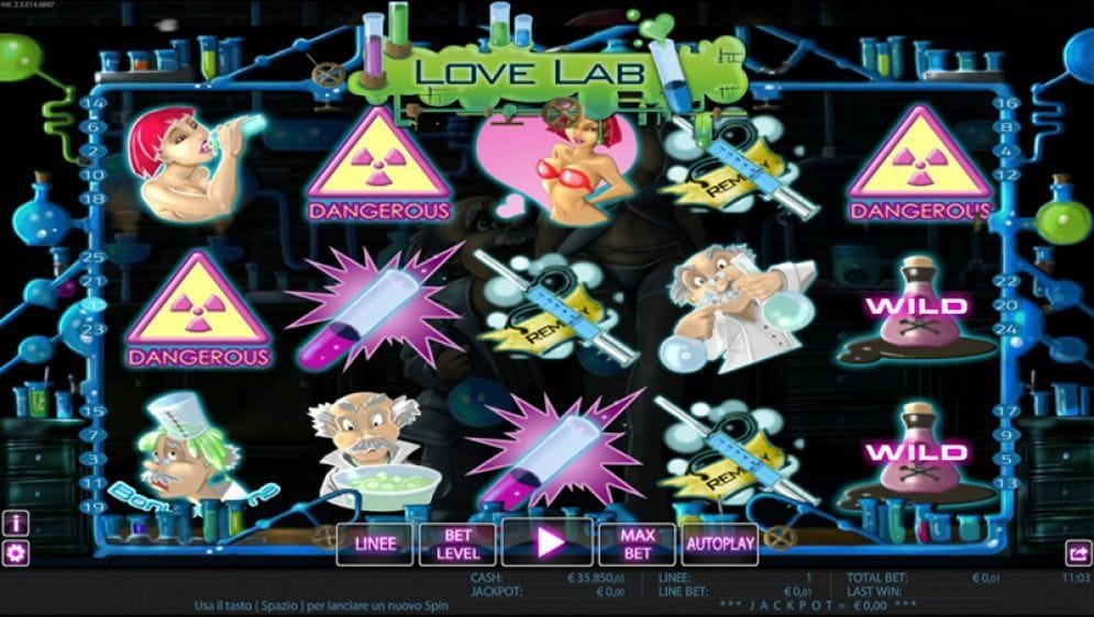 Love Lab Love Lab online Casinospiel