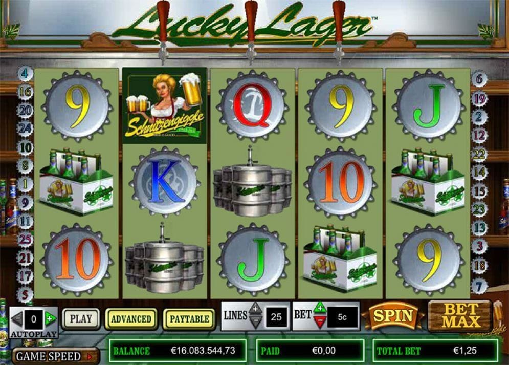 Lucky Lager Lucky Lager online Spielautomat