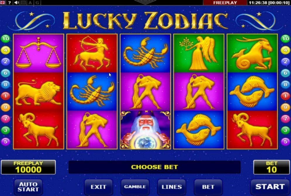 Lucky Zodiac Videoslot
