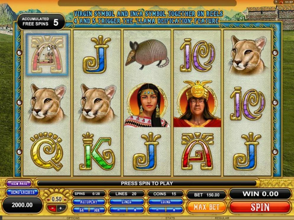 Machu Picchu Machu Picchu online Casinospiel