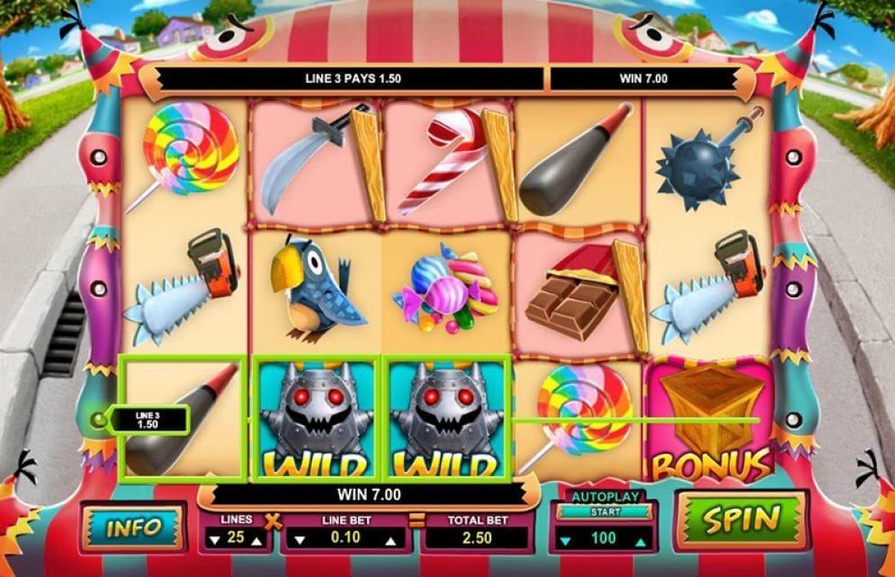 Mad Pinatas Automatenspiel
